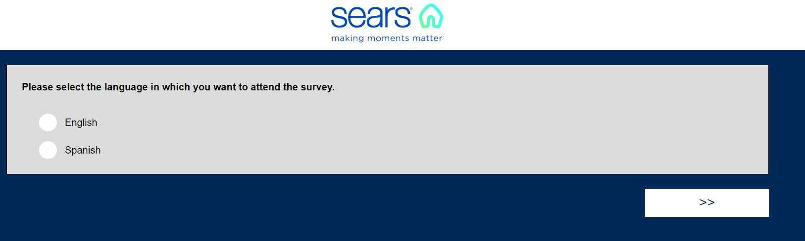 Sears Customer Survey